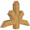 Ekena Millwork Davenport Rough Sawn Timber Gable Bracket, Western Red Cedar, 48"W x 32"H x 6"D x 6"F, 16/12 Pitch GBW048X32X0606DAV00RWR - alternate 4